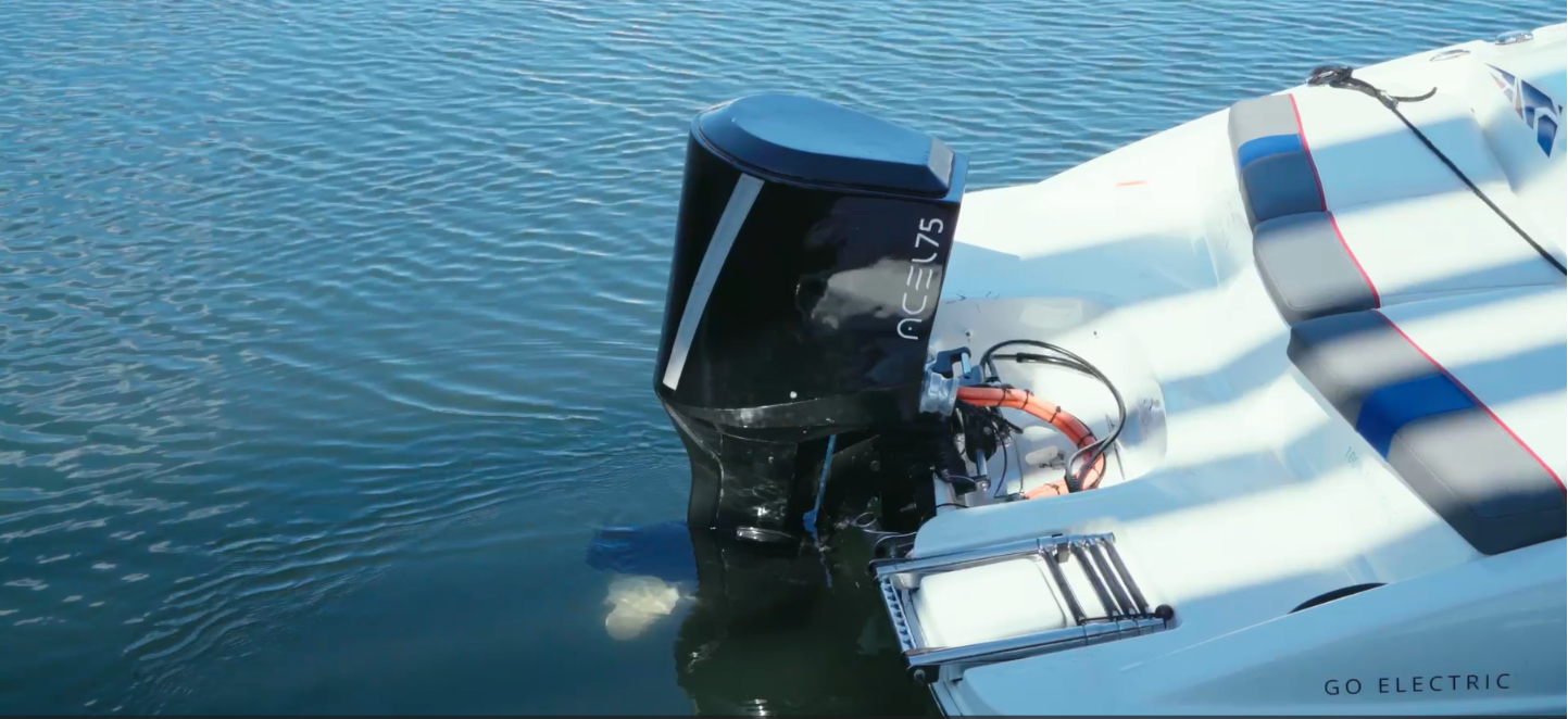 Yamaha introduced its first electric outboard! This particular